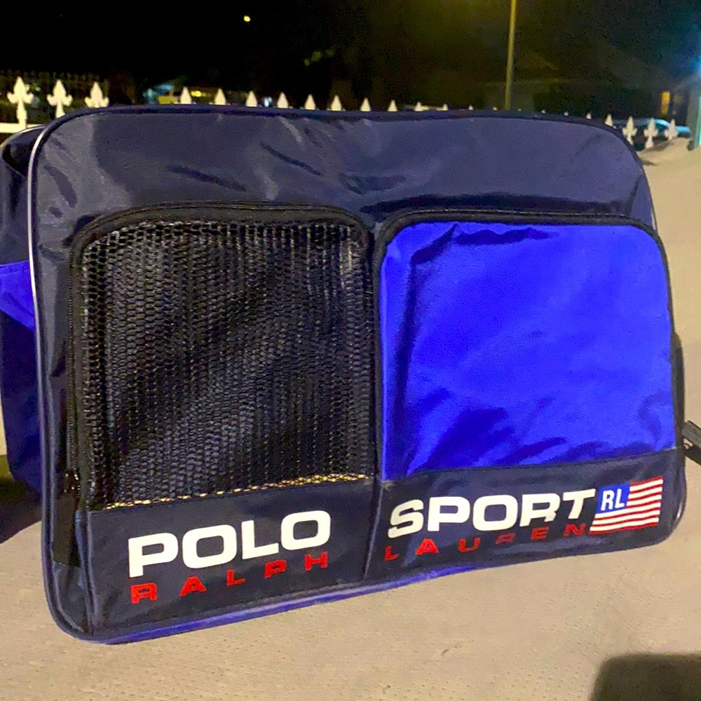 Vintage Polo Sport Gym bag with tag